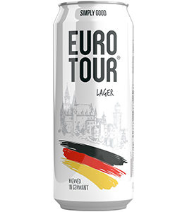 Пиво Eurotour светлое/ф 0.5 л